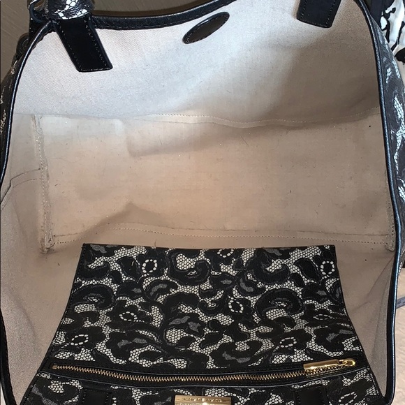 Tory Burch kerrington lace shopper tote - Picture 3 of 8